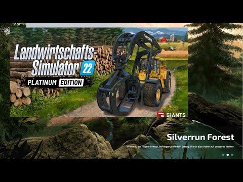 LS22 Platinum Expansion Addon Vorstellung Rundgang auf Silverrun Forest Map und alle neuen Paletten