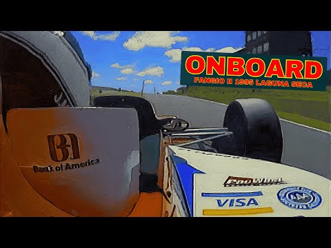 Juan Manuel Fangio II Onboard 1995 CART Laguna Seca