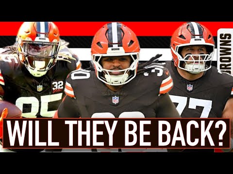 WHO WILL THE BROWNS LET RETURN & WHO WILL BE LET GO