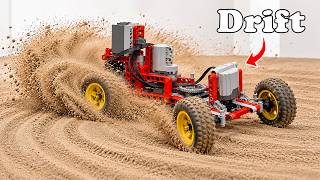 New LEGO Technic Car Drifting on Loose Sand | Smart Lego