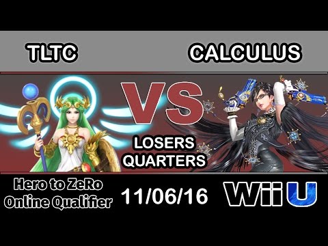 Hero to ZeRo - SCB | TLTC (Palutena) Vs. Calculus (Bayonetta) Losers Quarters - Smash Wii U