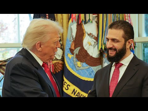 ‘The funniest’: Hilarious moment Trump asks Syrian President how many wives he has