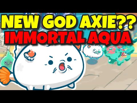 IMMORTAL AQUA META TEAM AXIE INFINITY -  Season 19 - New Meta Build 2500+ MMR | Aqua Mech Plant |