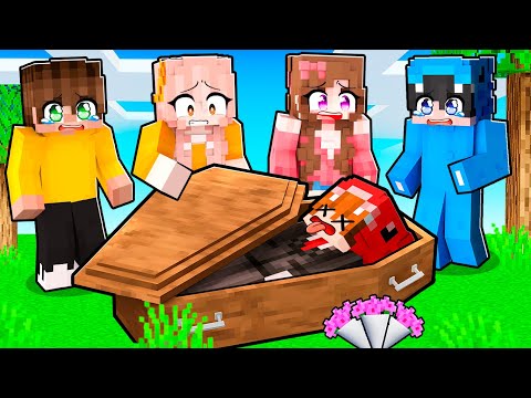 Fingí mi Muerte para Trollear a Mis Amigos en Minecraft!