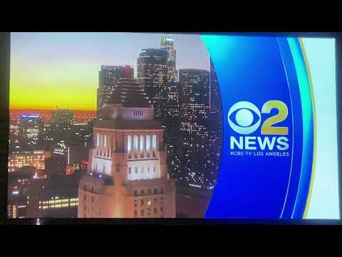 KCBS CBS 2 News at 6pm open November 25, 2021