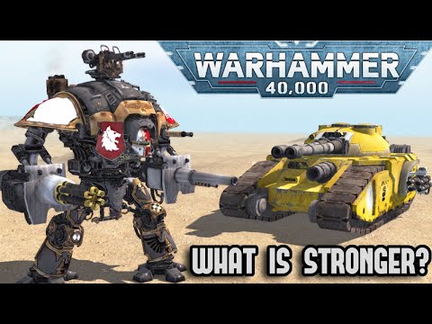 Fellblade vs Imperial Knight | Battle of Super-Units [WARHAMMER 40,000]