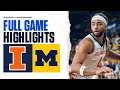 Illinois vs. No. 15 Michigan | FULL GAME HIGHLIGHTS