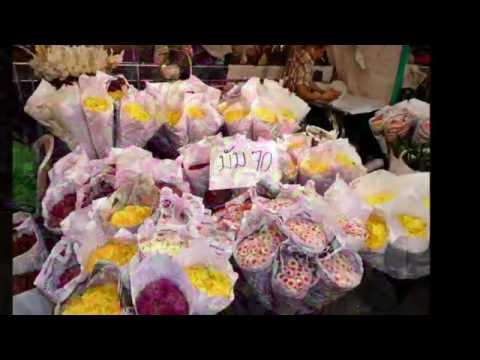 Flower Narket  - Pak Klong Talat Thailand