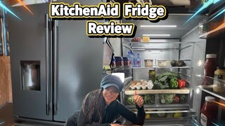 Kitchen Aid French Door Refrigerator Review.  Model: KRFC236SJP 