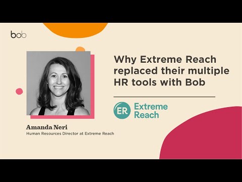 Why Extreme Reach replaced their multiple HR tools with Bob. logo