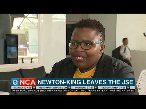 Newton King leaves the JSE