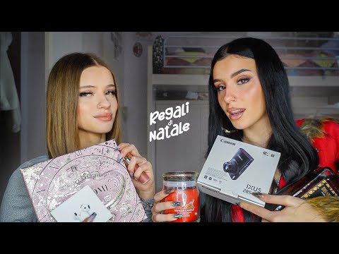 Opening Christmas presents | with my sister