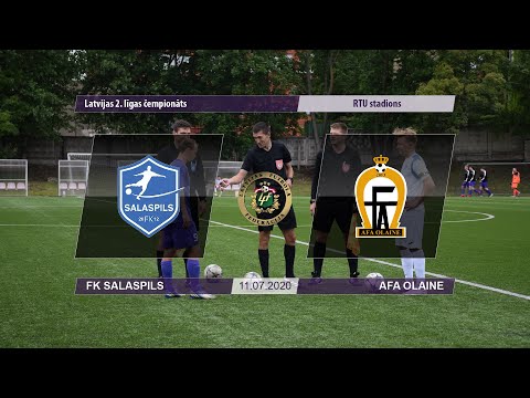 FK Salaspils - AFA Olaine (Highlights)
