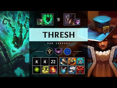 Thresh Support vs Twisted Fate - EUW Master Patch 25.05