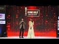 Vaanikapoor Receiving Iconic Powerpack Performance Chandigarhkareaashiqui At Iconicgoldawards