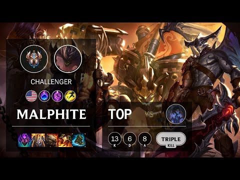 Malphite Top vs Sylas - NA Challenger Patch 10.16