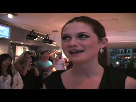 Bonnie Wright on Harry Potter and the Half-Blood Prince Premiere