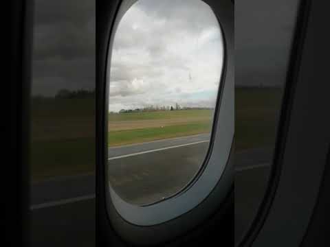 easyJet Airbus A320 takeoff from Birmingham (BHX), 18/2/20