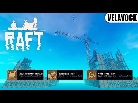 Raft — Varuna Point на 100% (Все записки, чертежи и достижения)