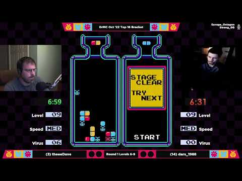 DrMC Speed Monthly October 2022 - theeedave vs Dars_1988 - Round 1