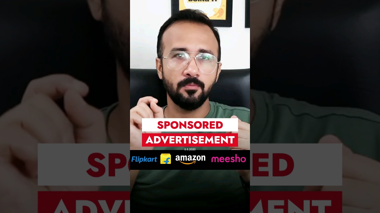 Understand Sponsored Ads PPC (Pay Per Click) - Amazon, Flipkart & Meesho #onlinebusiness #ecommerce