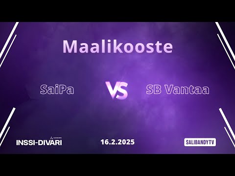 Maalikooste: SaiPa - SB Vantaa (Inssi-Divari M)