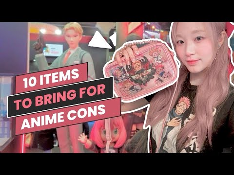 °❀⋆* Anime Convention 101 || 10 Items to bring!