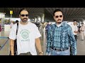 Arjun Rampal & Gulshan Grover Spotted At Airport