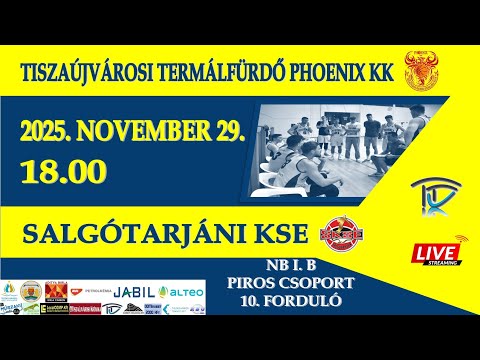 Tiszaújvárosi Termálfürdő Phoenix KK - Salgótarjáni KSE