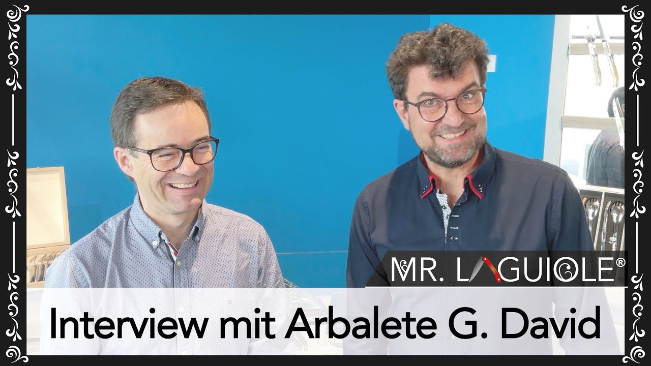 Interview mit Arbalete G. David - Laguiole-Taschenmesser