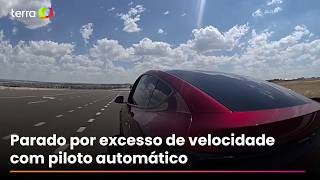Motorista de Tesla culpa carro por excesso de velocidade: 'Eu não estava dirigindo'