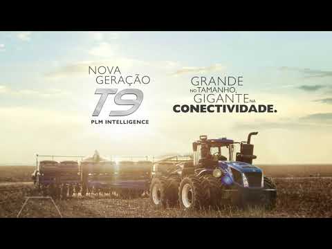 New Holland T9 PLM Intelligence | Trator com conectividade e precisão avançada