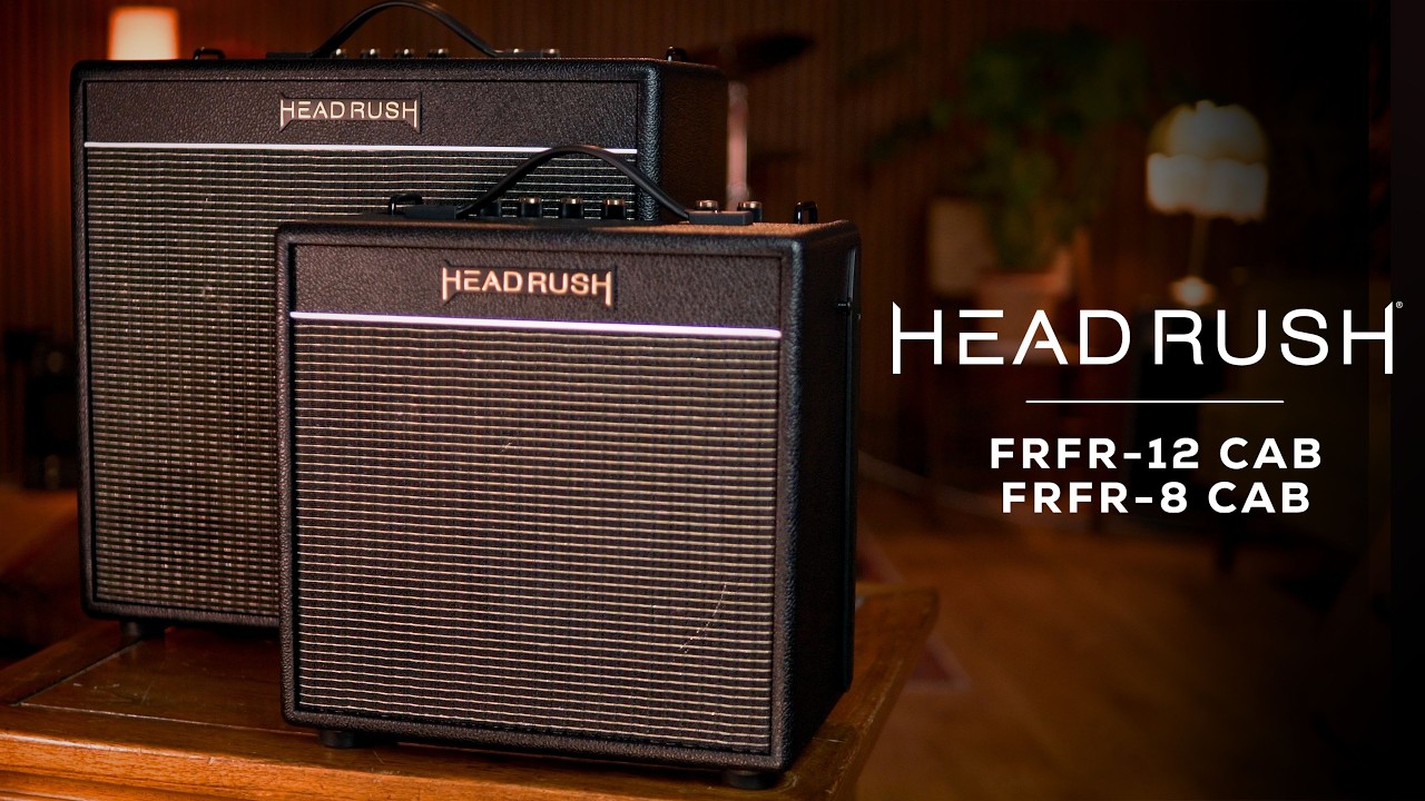 HeadRush FRFR-8 & FRFR-12 CAB Series | Full Demo, Setup & Tone Test - YouTube