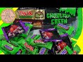 Ghoulish Green Snickers Twix M M Chocolate Halloween Trick Or Treat Candy Bars
