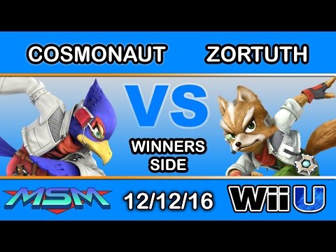 MSM 78 - Cosmonaut (Falco) Vs. Zortuth (Fox) Winners Side - Smash Wii U