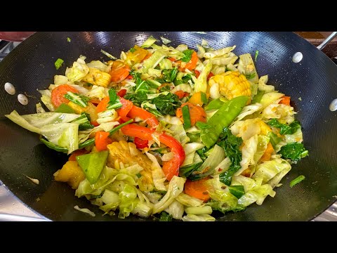 Simple Stir Fry Vegetables (quick & easy)