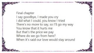 Az Yet - Time to End the Story Lyrics