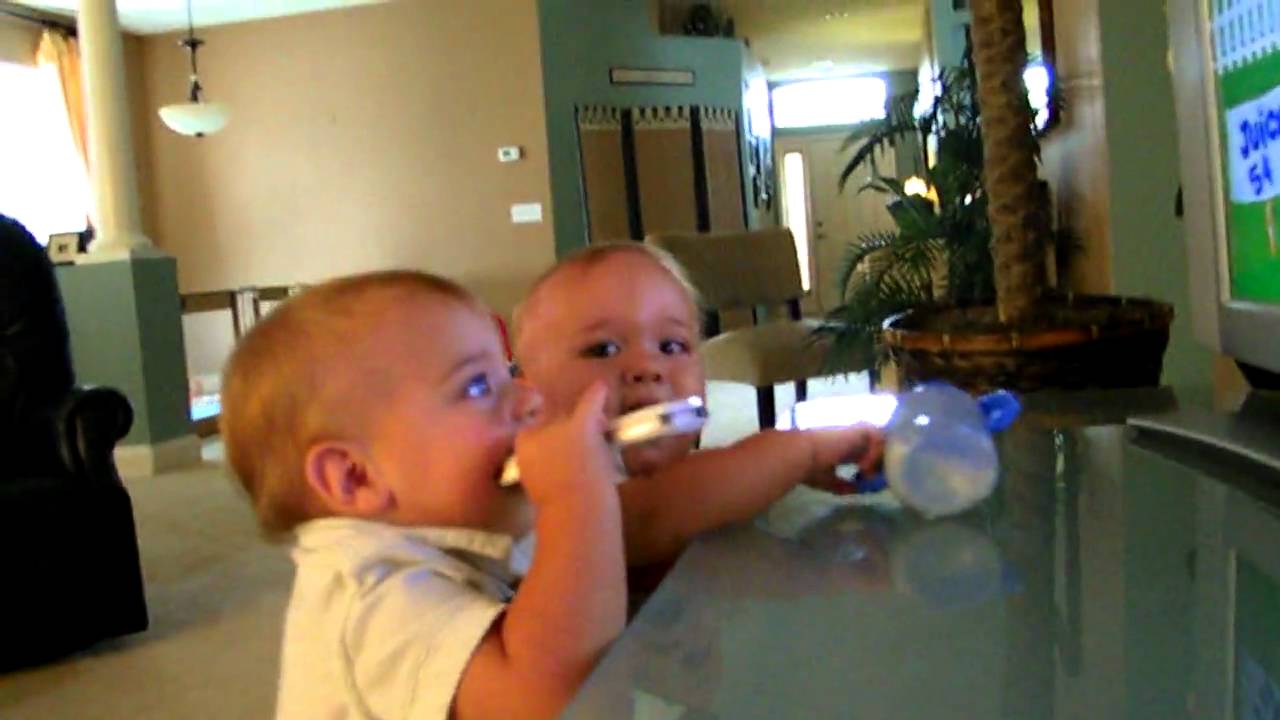 7.19.10 Bouncing to Signing Time Sing & Sign DVD