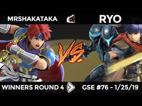 GSE #76 - MrShakaTaka (Roy) vs SPIRAL Ryo (Ike/Dark Samus) - Winners Round 4