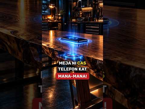 Meja Ni Boleh Cas Telefon Kat Mana-Mana Je Atas Dia😳 #rahmanazman