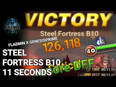 @GenesisPrime Steel Fortress B10 - 11 Seconds - Nangrim Goes To War! - Gen x Flaemin ,\../