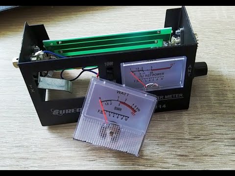 Ремонт Surecom SW114 / SWR and Power Meter