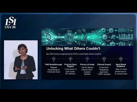 Pahini Pandya, Panakeia Technologies - Instrument-free biomarker profiling with AI | LSI USA '26