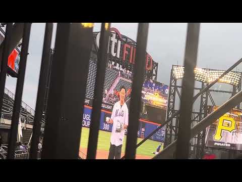 Reality star Lee Seo Jin at Citifield Korean Heritage Night