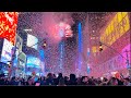 NYC Times Square New Years Eve 2023 Ball Drop Countdown Full