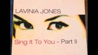 Lavinia Jones - Sing It to You (Sash! radio edit)