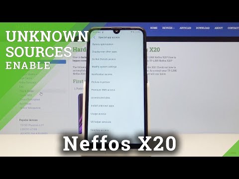 How to Allow App Installation in TP-LINK Neffos X20 - Unknown Sources