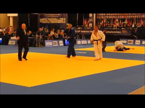 Tuero Ricardo USA vs Agron Francois FRA - 2016 IJF Veterans Judo World Championships