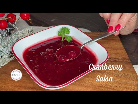 Sweet & Spicy Cranberry Salsa