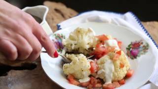 מתכון לכרובית על טחינה שחורה